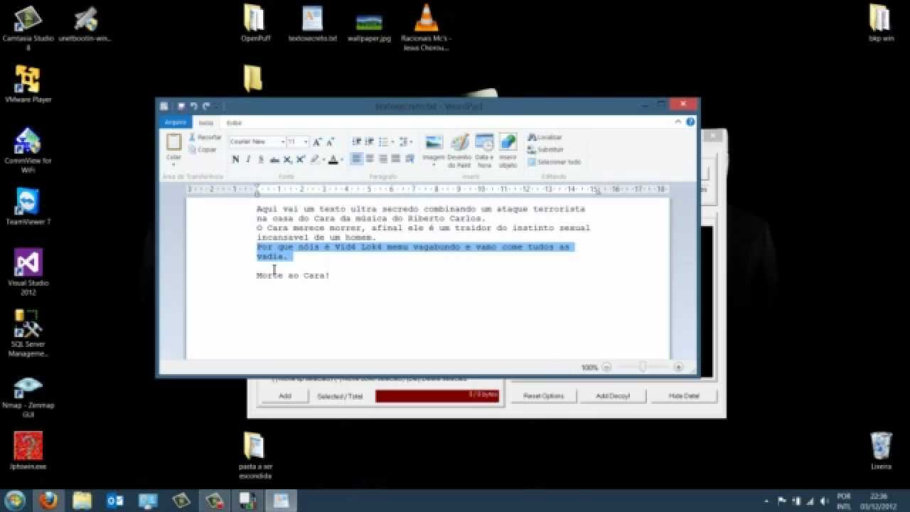 Como esconder arquivos em fotos, imagens, músicas e vídeos (Esteganografia - OpenPuff)