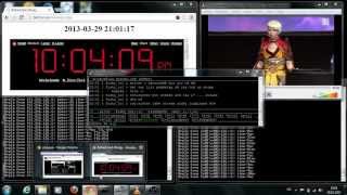 Testing of 5GHz wireless at The Gathering 2013.