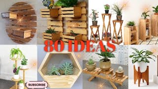 Crea extraordinarias ideas con Madera y palets reciclado y Decora tu Vivienda ▶️80