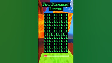 find different letter #quiztime #quiz #mindbendingquiz #emojichallenge #shortvideo #challenge#quiz