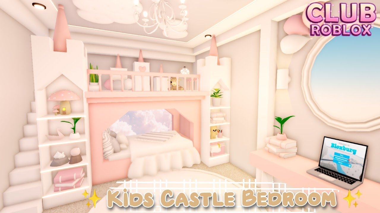 Kids Castle Bedroom ????✨ || Speed Build || Club Roblox - YouTube