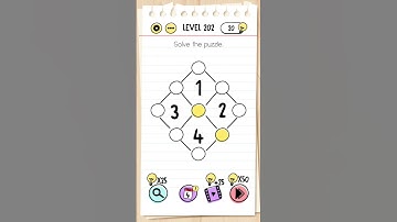 Brain test level 202 Solve