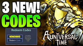 *TW REWORK* ROBLOX AUT CODES! NEW ALL WORKING TW REWORK UPDATE CODES FOR A UNIVERSAL TIME