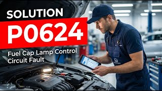 HOW TO FIX P0624 OBD II ERROR CODE - Fuel Cap Lamp Control Circuit Fault