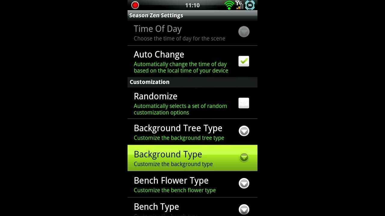 Season Zen HD (живые обои Android) YouTube