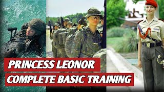 Princess Leonor Of Spain Has Completed The Period Of Basic Military Training | Spanish Royals