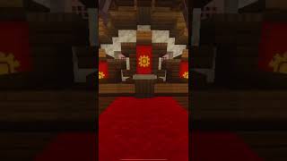 Japanese Fantasy Temple Build Showcase with ice dragon #minecraft #gaming