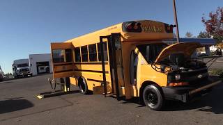 2010 Chevy Collins 12 + 1 ADA School Bus - B71944