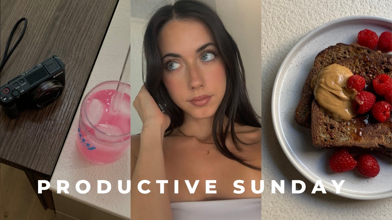 SUNDAY VLOG: un domingo productivo, skincare, french toast y más