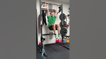Hanging Knee Raise Static Hold - [Abdominal Exercise] #hangingkneehold #absexercise #absworkout