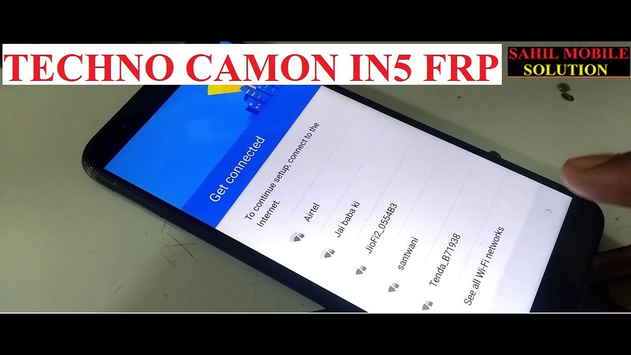 Techno IN5  Flashing And FRP Remove