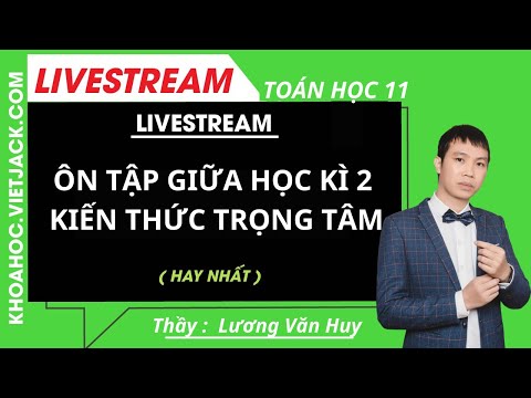 Video ÔN TẬP GIỮA KÌ 2 KIẾN THỨC TRỌNG TÂM - Toán học 11 -... - YouTube
