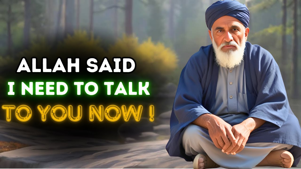 Chosen Ones, Allah Is Speaking to You Now — This Message Cannot Wait Another Day / ISLAMIC WISDOM