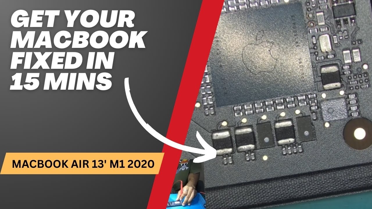 15 MIN FIX FOR M1 MACBOOK AIR 13' 2020 | NOT TURNING ON | STUCK AT 5V ...