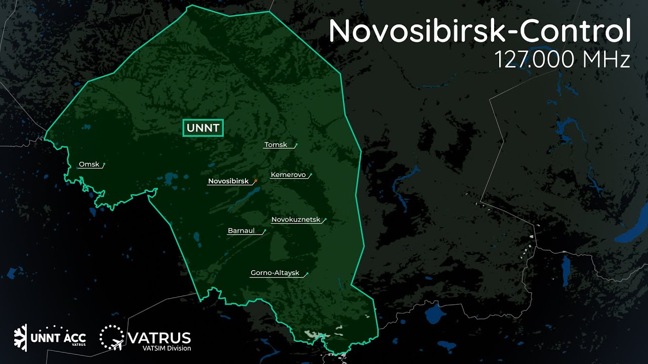 VATSIM ATC | UNNT_CTR | НОВОСИБИРСК КОНТРОЛЬ | UNNT