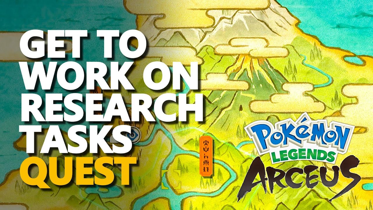 research tasks pokemon arceus