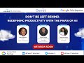 Redefine productivity with the pawa of ai pawa it academy 2024 webinar replay