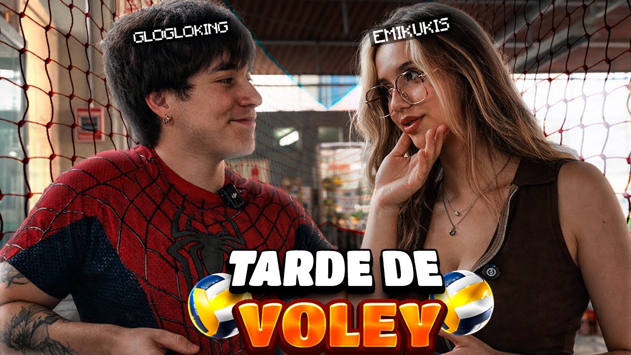 GLOGLOKING y EMIKUKIS PALTEAN 😂 Jugando VOLEY 🏐
