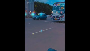 Erode to Covai Hodel RAJA bus ♥️♥️💯in 4 FOUR WHEELER