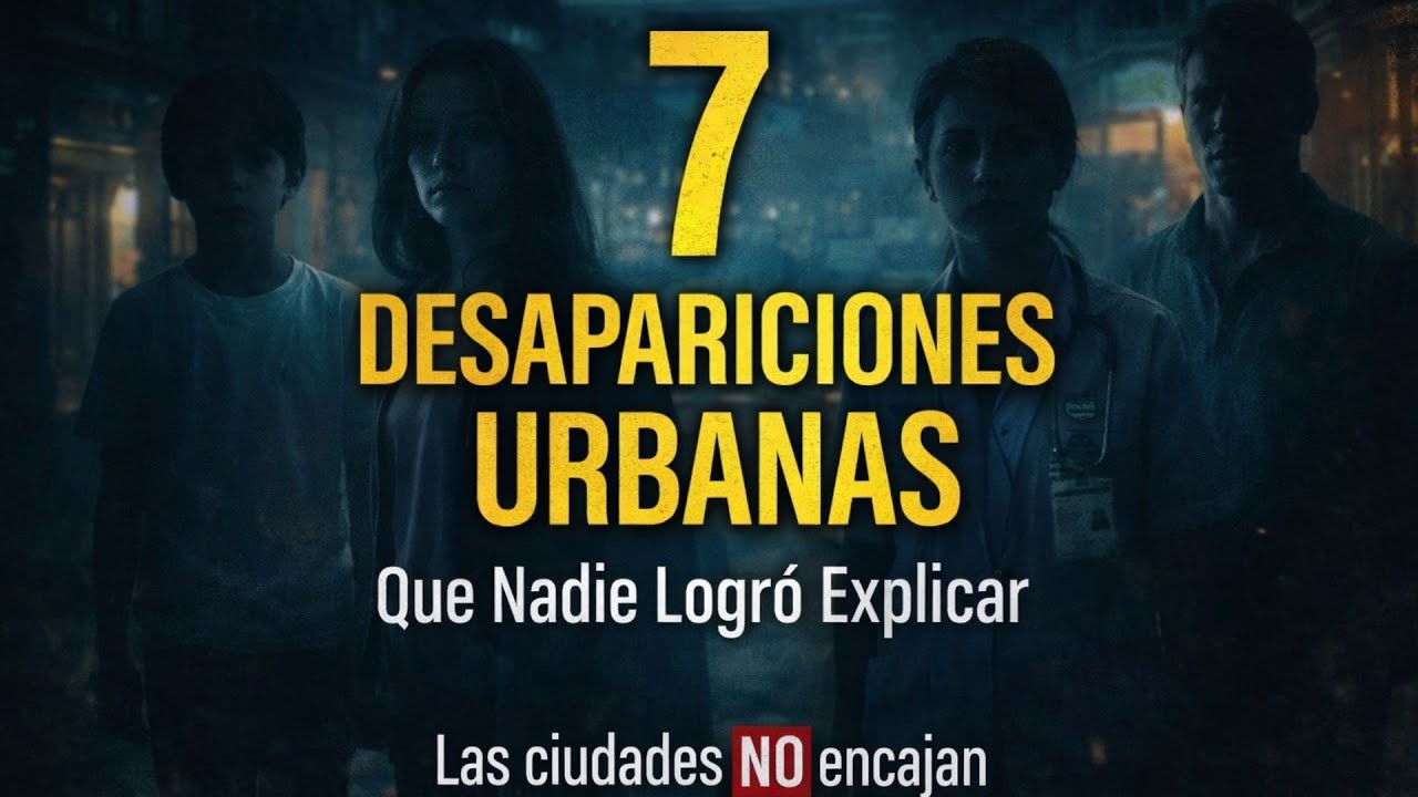 7 DESAPARICIONES URBANAS QUE NADIE LOGRÓ EXPLICAR