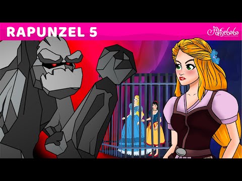 Rapunzel Series Episode 5 - Princesses vs Witches - Fairy Tales and Bedtime Stories For Kids English