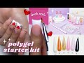 Testing a $100+ Polygel Starter Kit! + Giveaway | Double Dip Nails