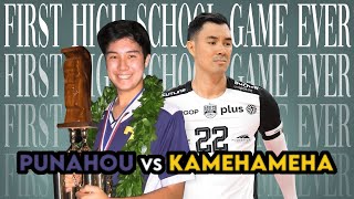 Reacting To My First High School Game Ever!
