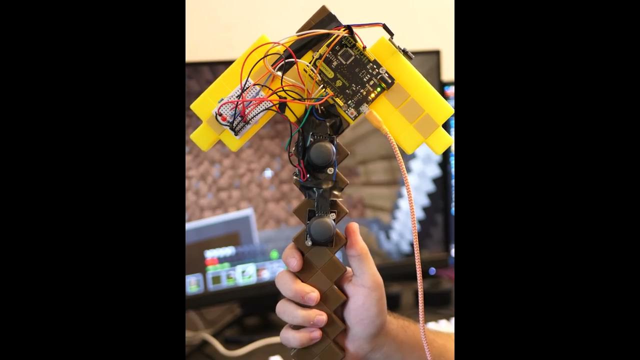 Built an AWESOME MINECRAFT Controller