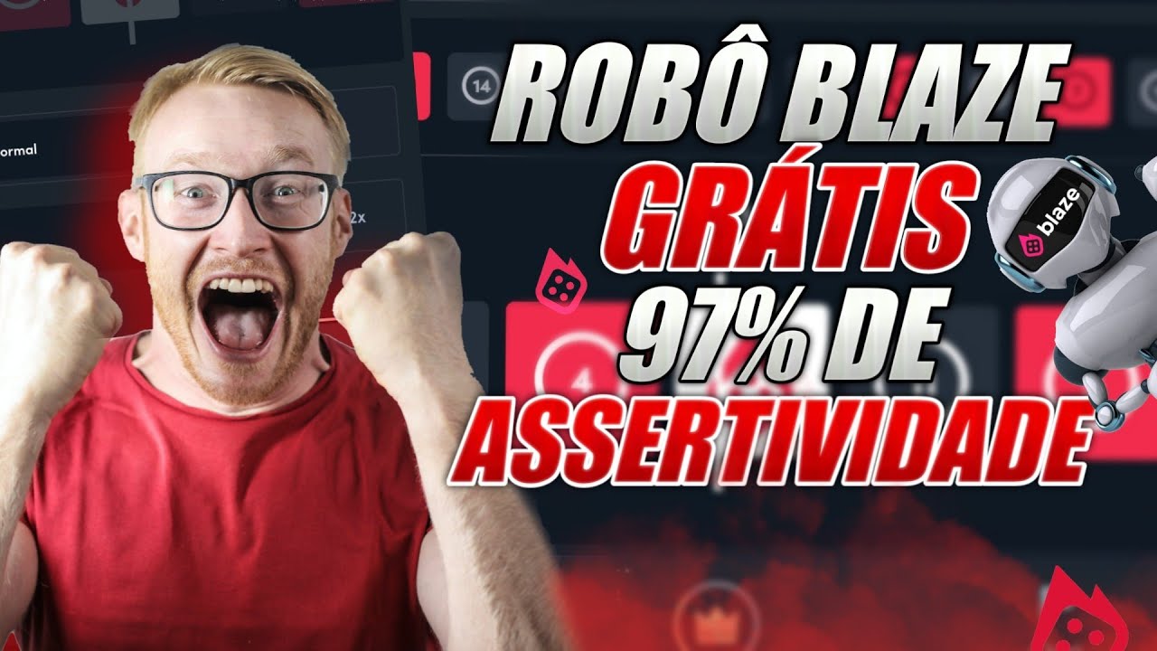 ROBÔ GRÁTIS DA BLAZE COM 97% DE ASSERTIVIDADE TESTE AGORA🔥