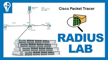RADIUS - AAA Configuration On Cisco Devices | Lab Packet Tracer | CCNA 200-301