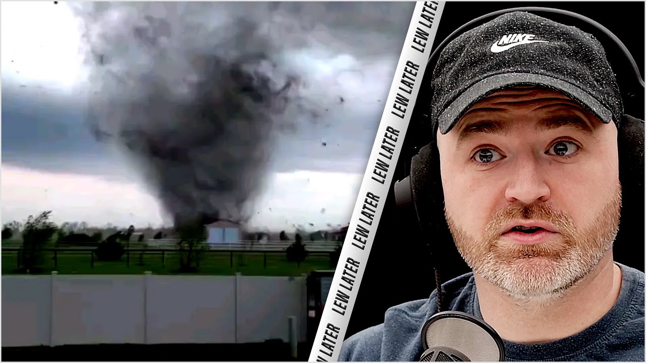 Chaotic Footage Of Andover Tornado - YouTube