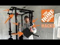 Home depot home gym hacks