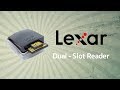 การ์ดรีดเดอร์ Lexar Dual Slot Reader