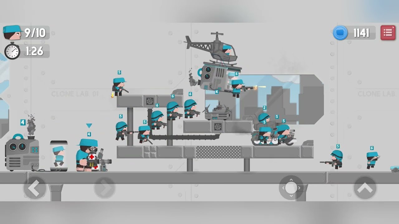 Clone Armies testing bases with Jeep