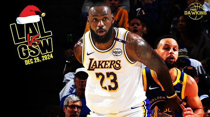 Los Angeles Lakers Full Team Highlights vs Warriors | Christmas 2024 | FreeDawkins