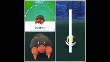 Shiny Dwebble (Pokemon Go) (Secrets of the Jungle Event)