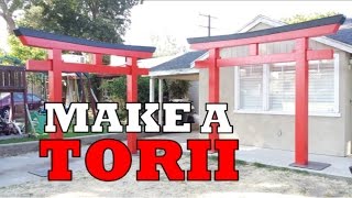 http://www.hollywoodhaunter.com/ Watch how we make a japanese garden torii gate which will be set up at the anime expo as a 