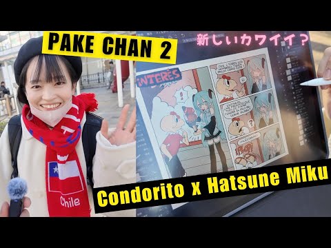 So Pake draws Condrito and Miku Hatsune 🇯🇵🇨🇱 | A Japanese Illustrator (Part 2)