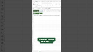 Don’t manually split data in Excel!💡Use this function instead! #exceltips  #exceltricks  #shorts