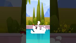 He Jumped into Pool To Save People🌊😂Funny Animation #funny #cartoon #animation