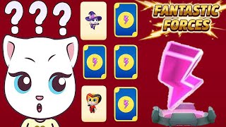 Talking Tom Gold Run Fantastic Forces event Lucky Cards Carnival Angela & Witch Angela unlocked screenshot 5