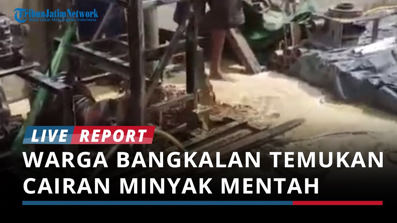 Warga Bangkalan Temukan Cairan Diduga Minyak Mentah Saat Pengeboran Air