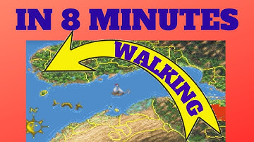 Walk Across the Entire Map in Daggerfall Unity (Timelapse 512x)