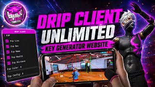 DRIP CLIENT PANEL UNLIMITED KEY 🔐 GENERATOR WEBSITE REVEALED  NEW MOD UPDATE 3.1🤖 FREE FREE MAX
