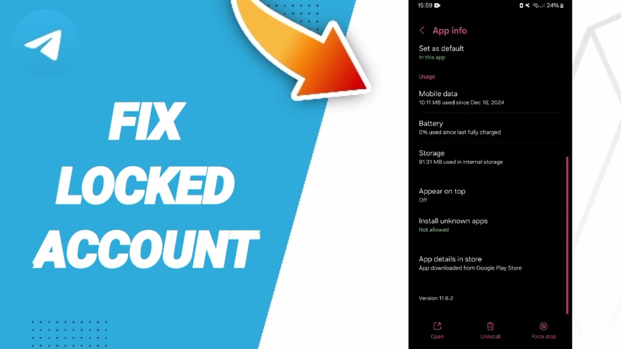 How To Fix Locked Account On Telegram App 2025