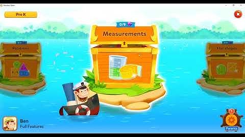 Trải nghiệm học Monkey Math cấp độ Pre-K Lesson 8