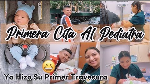 PRIMERA CITA AL PEDIATRA/YA HIZO SU PRIMER TRAVESURA /YO SOY KAREN