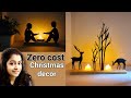 2 Easy Candle stand for 🎄 Christmas decoration | Diy Christmas craft ideas
