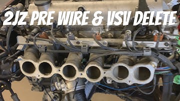 2jz gte vvti pre wire up and vsv delete
