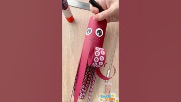 Construction Paper Octopus 🐙 | Easy Ocean Animal Craft for Kids